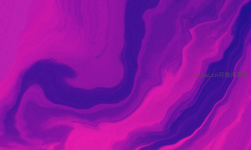 紫粉交融的梦幻流体艺术