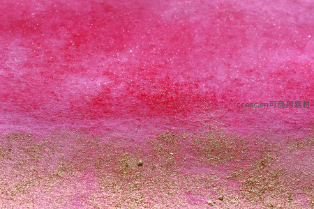 渐变粉金抽象画布