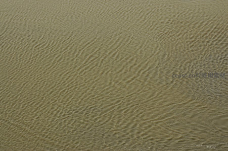 浅滩泥沙水纹肌理细节
