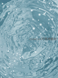 梦幻漩涡水纹与闪烁星光点缀的抽象背景