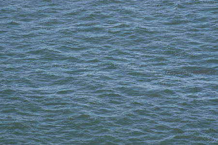 广阔海面微澜起伏的纹理