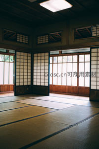 传统日式榻榻米房间