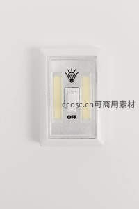 智能感应LED灯开关面板，双条灯珠+图标标识清晰直观